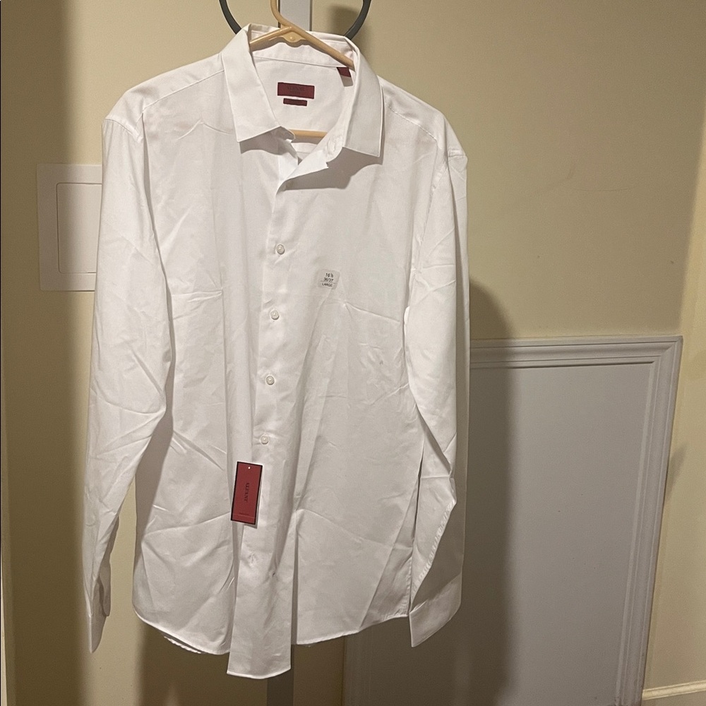 Alfani Crisp White Dress Shirt